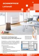 Mitsubishi Electric MFZ-KW -esitteen kansi