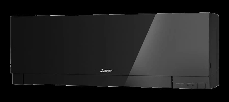 Mitsubishi Electric EF35 -ilmalämpöpumpun sisäyksikkö, musta